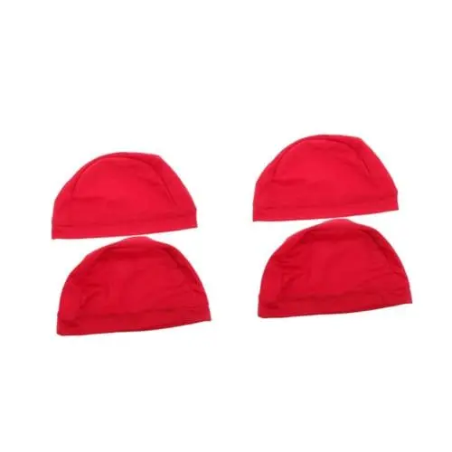 Produktbild: SOIMISS 2 Sätze 2 Sets Schnell Trocknende Sportmütze Helme Mütze Fitter Einsätze Sonnenschutz Beanie Radmütze Sport Sweat Cap Radfahren Kappe Atmungsaktive 2 Stück * 2