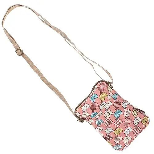 Produktbild: SOIMISS 2stücke Kreuzkörper Handy Tasche Für Damen Leichte Umhängetasche Aus Canvas Mit Verstellbarem Tragegurt Für Shopping Reisen Und Alltag Praktische Geldbörse Für