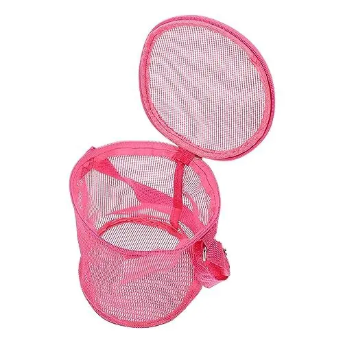 Produktbild: SOIMISS 2st Muschel-aufbewahrung Tasche Strandmasche Faltbare Einkaufstasche Tasche Für Schwimmzubehör Strandtasche Aus Mesh Für Kinder Mesh-Strandtasche Spielzeuge Sandspielzeug PVC