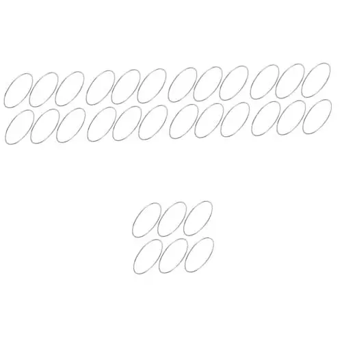 Produktbild: SOIMISS Silberner Armreif Damen 30 Stk Minimalistischer Armreif Silberarmbänder Für Damen Armreifschmuck Armreifen Damenarmband Bangles for Women Handgelenkschmuck Armreif Versilbertes Kupfer Silver