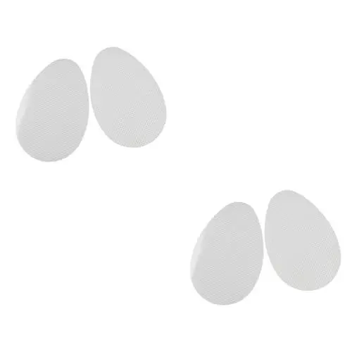 Produktbild: SOIMISS 4 Paare hoher Absatzschutz rutschfeste unterlage antirutschmatten anti rutschmatte Verschleißfeste Schuhe im Vorfußbereich Daunenstiefeletten Anti-Rutsch-Pads für Scheuerschuhe