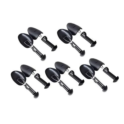 Produktbild: SOIMISS 5 Paare Schuh-Expander schuhspanner schuhe pflege Schuhweiter Schuhexpander schueregale Herrenstiefel Stiefelhalter schwarze herren turnschuhe verstellbarer Schuh Schuhhalter Black