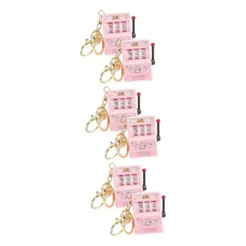 Produktbild: SOIMISS 6 Stk Rocker-Schlüsselanhänger Mini-Spielautomat für Erwachsene Zappelspielzeug für Kinder kinderspielzeug kinder spielzeug Gastgeschenke für Kinder 8-12 Kinder zappeln Spielzeug