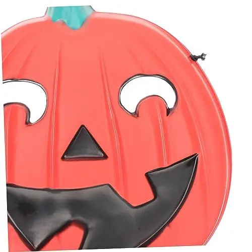 Produktbild: SOIMISS 8 Stk Halloween-Maske Halloweenkostüm gruselige Maske halloween verkleiden zubehör halloween costume halloween kleidung Halloween-Horror-Maske Kürbismaske aus Plastik rot