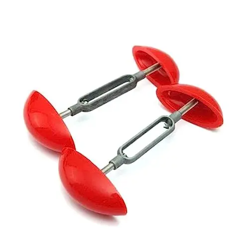Produktbild: SOIMISS High-Heel-Unterstützung Stiefelspanner Sneaker-Stretcher schuhspanner selber machen Fersenstrecker Schuhbaum lederschuhe inleinerschuhe stöckelschuhe verstellbarer Schuhspanner rot