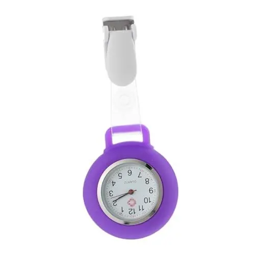 Produktbild: SOIMISS Professionelle Tragbare Silikon-schwesternuhr Mit Clip Digitale Taschenuhr Für Krankenschwestern Und Ärzte Leicht Und Langlebig Für Alltag