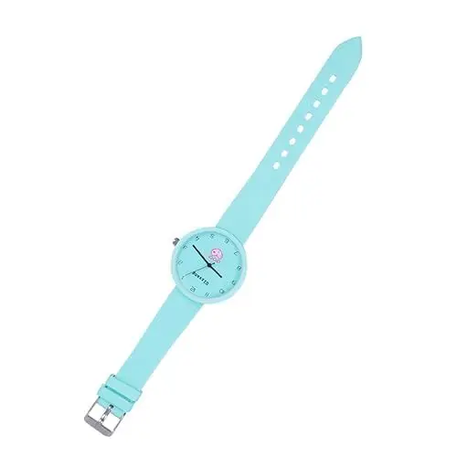 Produktbild: SOIMISS Minimalistische Quarzuhr Wasserdichtes Armbanduhr Für Junge Mädchen Cartoon Design Präzise Zeitmessung Robustes Material Komfortabler Tragegefühl Als Geeignet