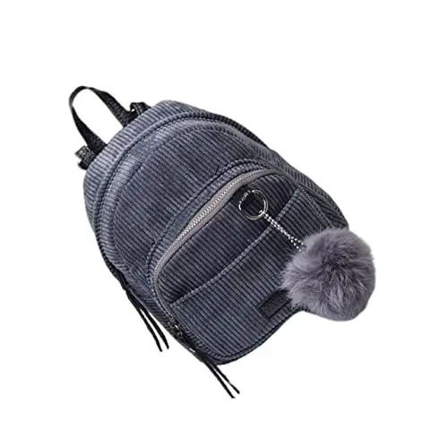 Produktbild: SOIMISS Einzigartiger Rucksack Im Retro-mode-haarballen-design Für Den Schul- Reise- Und Alltagsgebrauch