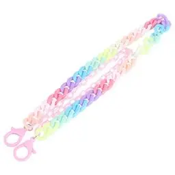 Produktbild: SOIMISS Tanzen Hosen Kette Jeans Tasche Kette Frauen Gürtel Ketten Hip Hop Punk Kette Decor Doppel Schicht DIY Motorrad Jean Gothic Rock Keychain mit Karabiner Verschluss für Frauen