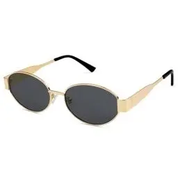 Produktbild: SOJOS Retro Sonnenbrille Damen Herren Oval Metal Trendy Classic UV400 Schutz Sonnenbrillen SJ1217