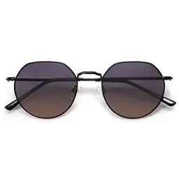 Produktbild: SOJOS Retro Sonnenbrille Herren Rund Damen Polarisiert Vintage UV400 Schutz Unisex Brille SJ1157 Mehrfarbig Linse