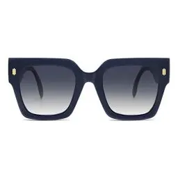 Produktbild: SOJOS Sonnenbrille Damen Groß Vintage Retro Quadratisch Cateye Rahmen UV400 Schutz Klassische Outdoor Moderne eckig Übergroß Sonnenbrillen SJ2194 mit C8 Milchig Blau/Milchig Rot Rahmen