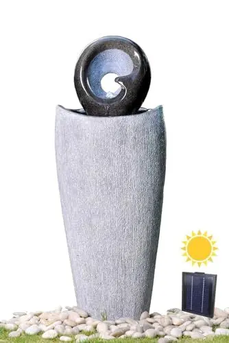 Produktbild: Kiom Solar Gartenbrunnen FoGlobo Solar 90cm Led 10968