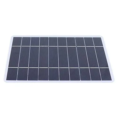 Produktbild: Solarbatterieladegerät, 5V Solarbatterieladegerät USB 8W Polykristallines Solarpanel Zum Aufladen von Mobiltelefonen, Solarmodulen, Solarladegeräten