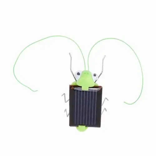 Produktbild: Solarbetriebenes Spielzeug, Heuschrecken-Spielzeug, Mini-magisches solarbetriebenes Spielzeug, gefälschte Grillen, Kleinkind-Lehrspielzeug, pädagogische gefälschte Kakerlaken, (Grasshopper)