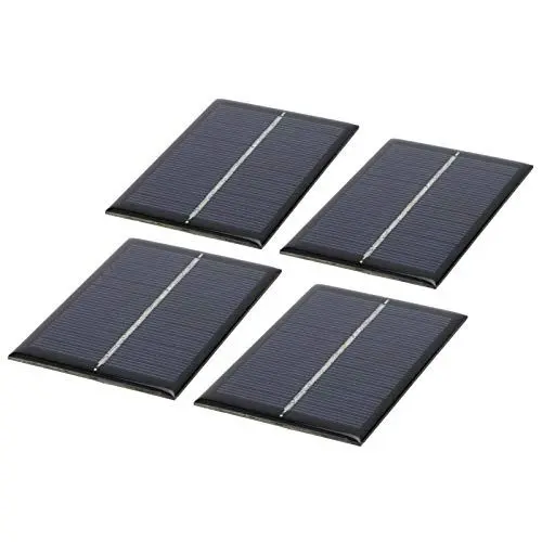 Produktbild: Solarladegerät, 4 Stück, Mini-Solarmodul, Photovoltaik-Solarzellen, Outdoor, Camping, Ladegerät, DIY-Teile, 0,6 W, 6 V Solar, Solarmodule
