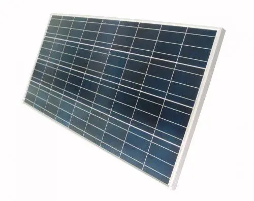 Produktbild: Solarmodul 130Watt 12Volt Solarpanel Polykristallin