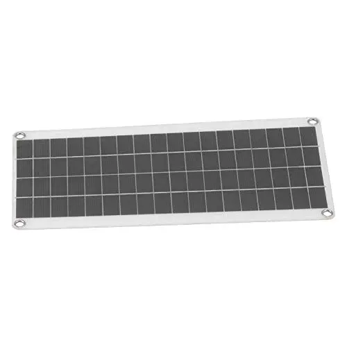 Produktbild: Solarpanel, 20 W 18 V 16,1 X 7,9 Zoll Solarpanel-Ladegerät Notbeleuchtung für Boot für Auto für Yacht