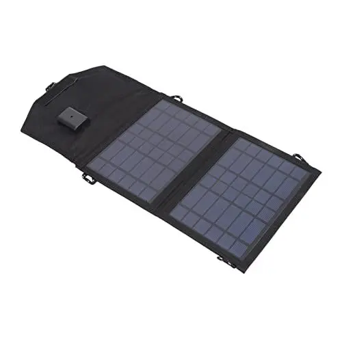 Produktbild: Solarpanel, 7 W, 5 V, Tragbar, Faltbar, Solarpanel-Set, Solarladegerät mit Hoher Umwandlungsrate für Camping Im Freien, Solarpanels