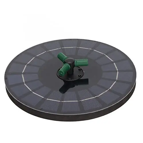 Produktbild: Solar-Wasserpumpe, Landschaftsdekoration, Vogelteich-Brunnenpumpe, RGB für Pool, Garten, Led-Teichbrunnen