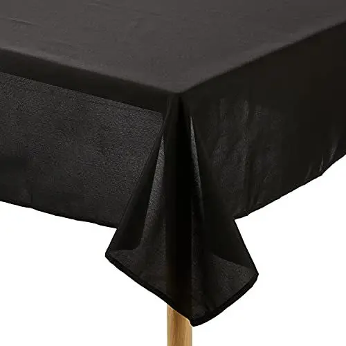 Produktbild: Soleil d'ocre Fleckenabweisende Tischdecke, Polyester, Schwarz, 140 x 240 cm