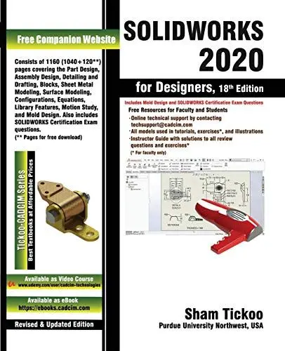 Produktbild: SOLIDWORKS 2020 for Designers, 18th Edition