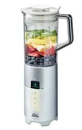 Produktbild: Solis Perfect Blender Pro Slim 8327 - Smoothie Maker aus Edelstahl - Mit Reinigungsfunktion - Mit Einwandige und Doppelwandigem Trinkbecher - 1.25L