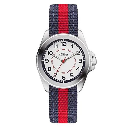 Produktbild: s.Oliver Mädchen-Armbanduhr Analog Quarz Textil SO-3174-LQ
