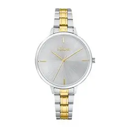 Produktbild: s.Oliver Armbanduhr Damen Quarzuhr Analog, mit Edelstahl Armband, Bicolor, 3 bar Wasserdicht, Kommt in Uhren Geschenk Box, 2033513
