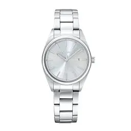 Produktbild: s.Oliver Armbanduhr Damen Quarzuhr Analog, mit Edelstahl Armband, Silber, 3 bar Wasserdicht, Kommt in Uhren Geschenk Box,