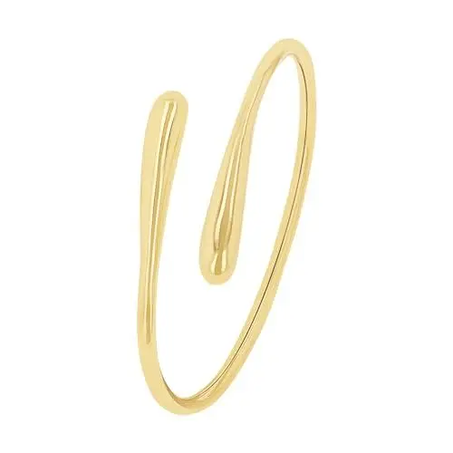 Produktbild: s.Oliver Armreif Edelstahl Damen Armschmuck, 6x4,5 cm, Gold, Kommt in Schmuck Geschenk Box, 2035797