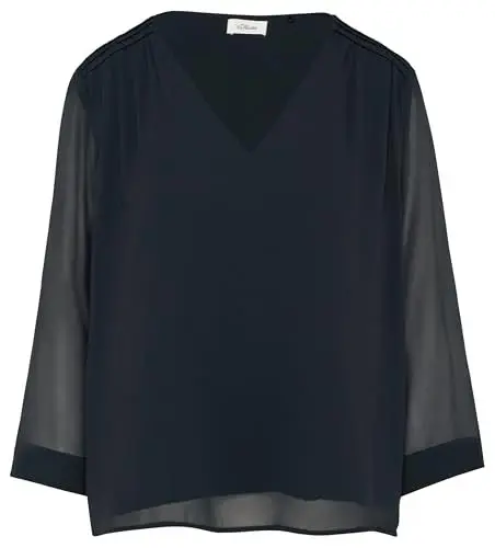 Produktbild: s.Oliver BLACK LABEL Chiffon-Bluse