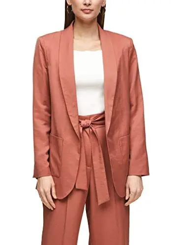 Produktbild: s.Oliver BLACK LABEL Damen 150.10.104.15.152.2064033 Blazer, Dusty Apricot, 42