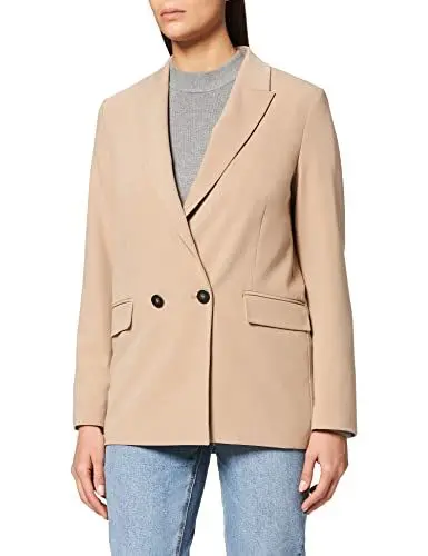 Produktbild: s.Oliver BLACK LABEL Damen 150.10.111.15.150.2108263 Jacke, braun, 40