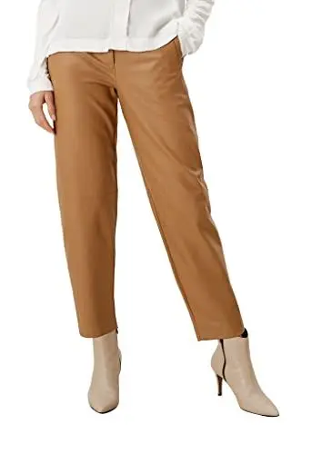 Produktbild: s.Oliver BLACK LABEL Damen 150.10.202.18.180.2110687 Pants, Camel, 38 EU