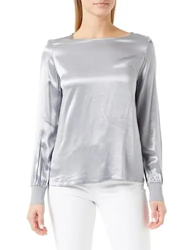 Produktbild: s.Oliver BLACK LABEL Damen Bluse Langarm Grey, 40