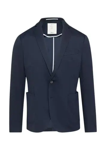 Produktbild: s.Oliver BLACK LABEL Herren 2134157 Business-Anzug Jacke, blau 5955, 98