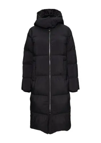Produktbild: s.Oliver BLACK LABEL Wärmender Daunenmantel mit Abnehmbarer Kapuze schwarz 46