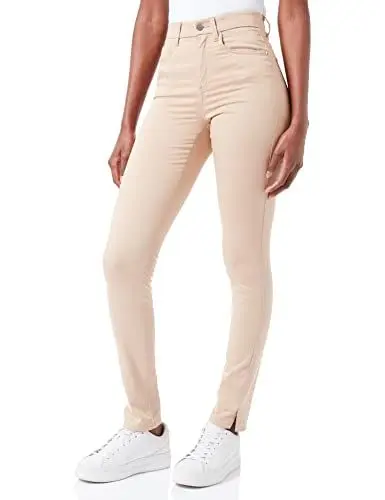 Produktbild: s.Oliver BLACK LABEL Women's Hose lang Sienna Slim FIT, beige (8403), 32 REG