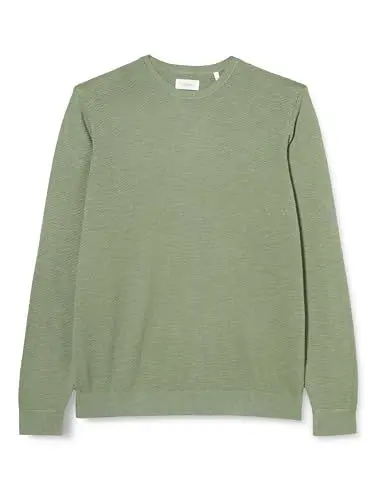 Produktbild: s.Oliver Big Size Herren Pullover Langarm Green 3XL