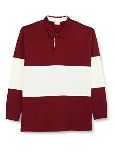 Produktbild: s.Oliver Big Size Men's Polo-Shirt Langarm, RED, 3XL