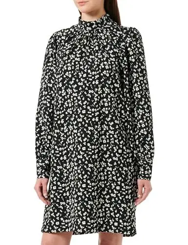Produktbild: s.Oliver Blusenkleid Damen, Schwarz, 32