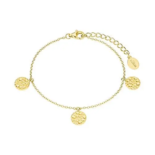 Produktbild: s.Oliver 2027552 Damen Armband Gold 20 cm
