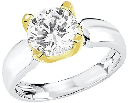 Produktbild: s.Oliver Damen-Ring 925 Silber rhodiniert Zirkonia weiß Gr. 54 (17.2) - 524254