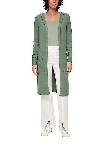 Produktbild: s.Oliver Damen 10.2.11.17.172.2118908 Strickjacke, 7210 grün, 48
