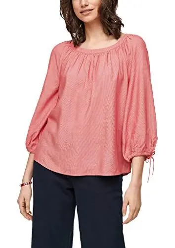 Produktbild: s.Oliver Damen 120.10.104.10.100.2100090 Bluse, 31W2 rot, 36