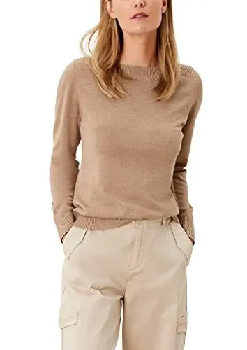 Produktbild: s.Oliver Damen 120.11.899.17.170.2112210 Sweater, 83W0 braun, 36