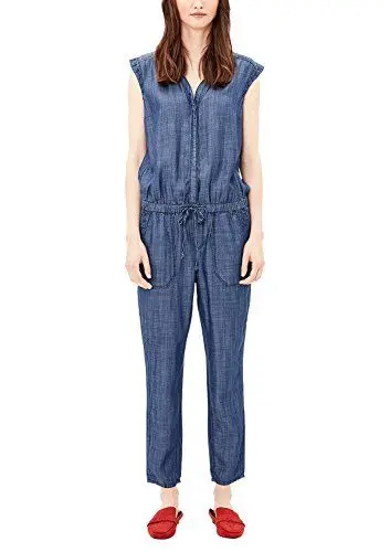 Produktbild: s.Oliver Damen Latzhose 14705855861, Gr. 36, Blau (Brightblue Denim Non STR. 55Y6)