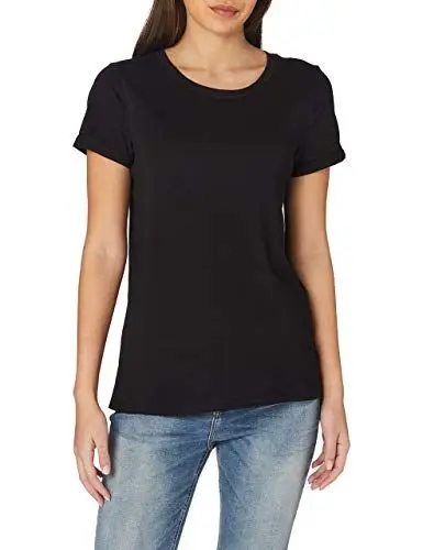 Produktbild: s.Oliver Damen 2064174 T-Shirt, 9999 schwarz, M