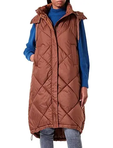 Produktbild: s.Oliver Gesteppte Longweste brown M